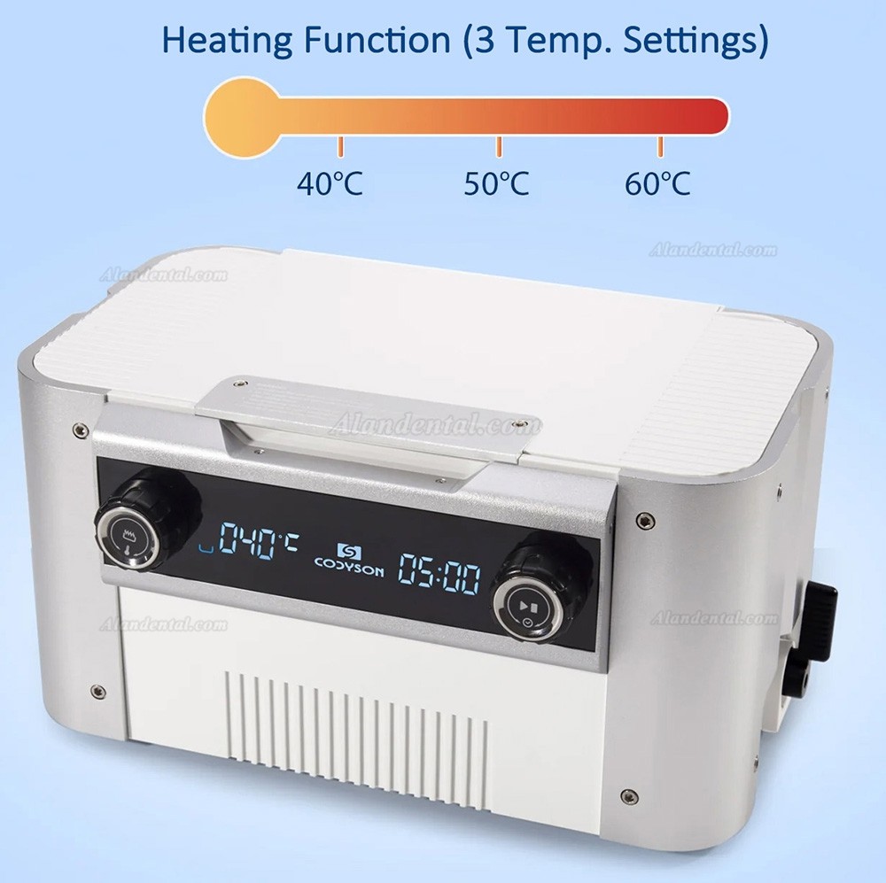 Codyson CS6.2 6L Dental Digital Ultrasonic Cleaner Dual Frequency with Heating function